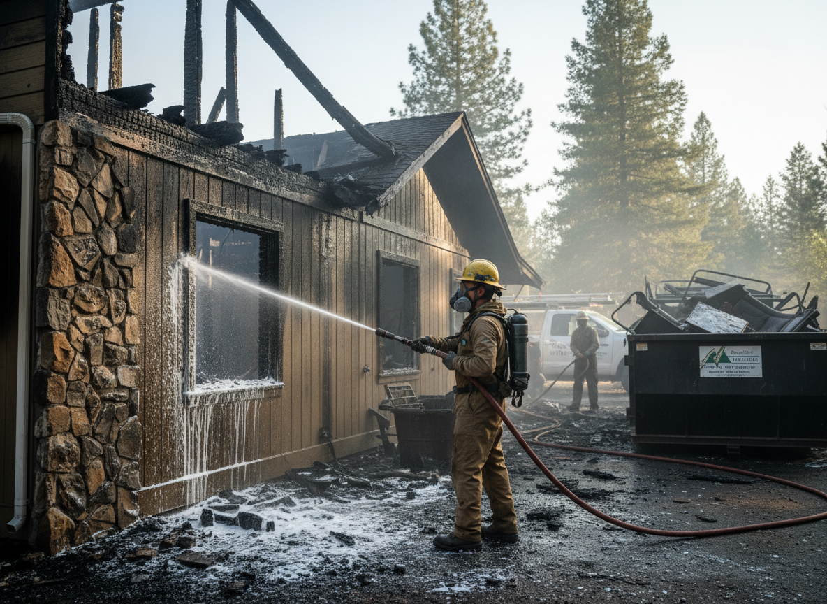 Emergency Fire Damage Restoration in Cedar Glen, CA