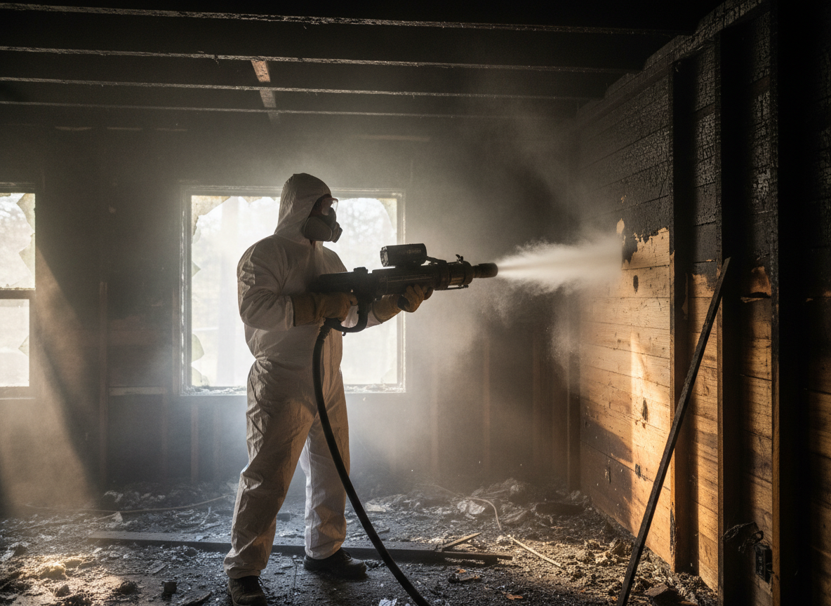 Fire Damage Restoration in Rimforest